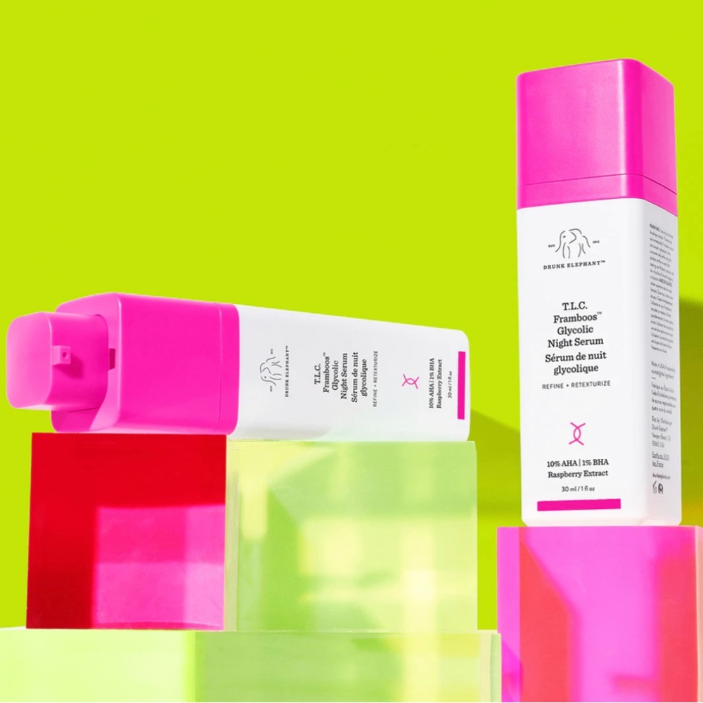 Drunk Elephant T.L.C. Framboos Glycolic Night Serum BNIB